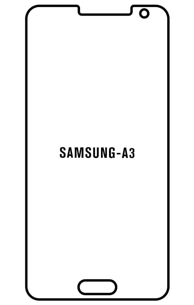 Film hydrogel Samsung Galaxy A3 2014