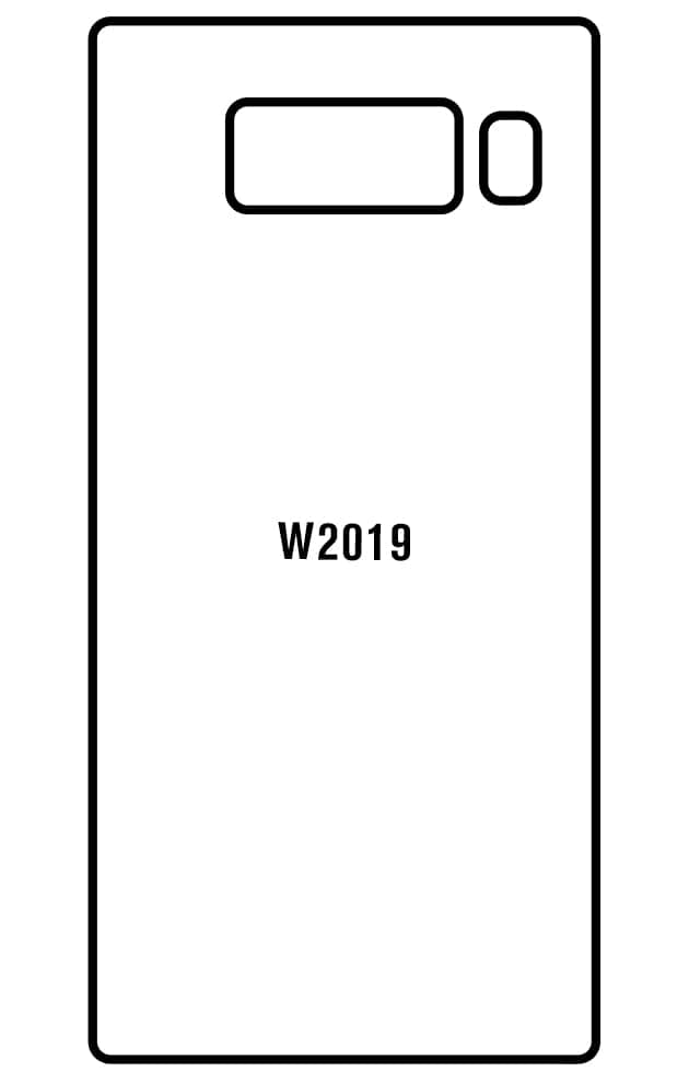 Film hydrogel Samsung Galaxy W2019