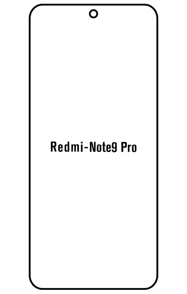 Film hydrogel Redmi Note 9 Prooverseas