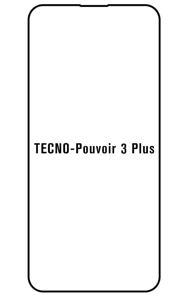 Film hydrogel Tecno Pouvoir 3 Plus