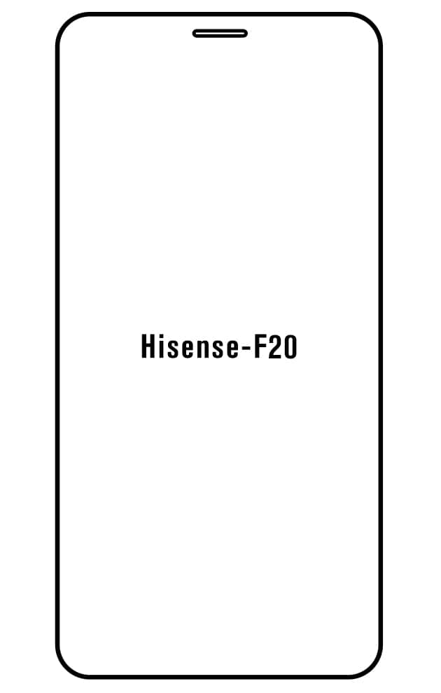 Film hydrogel Hisense F20
