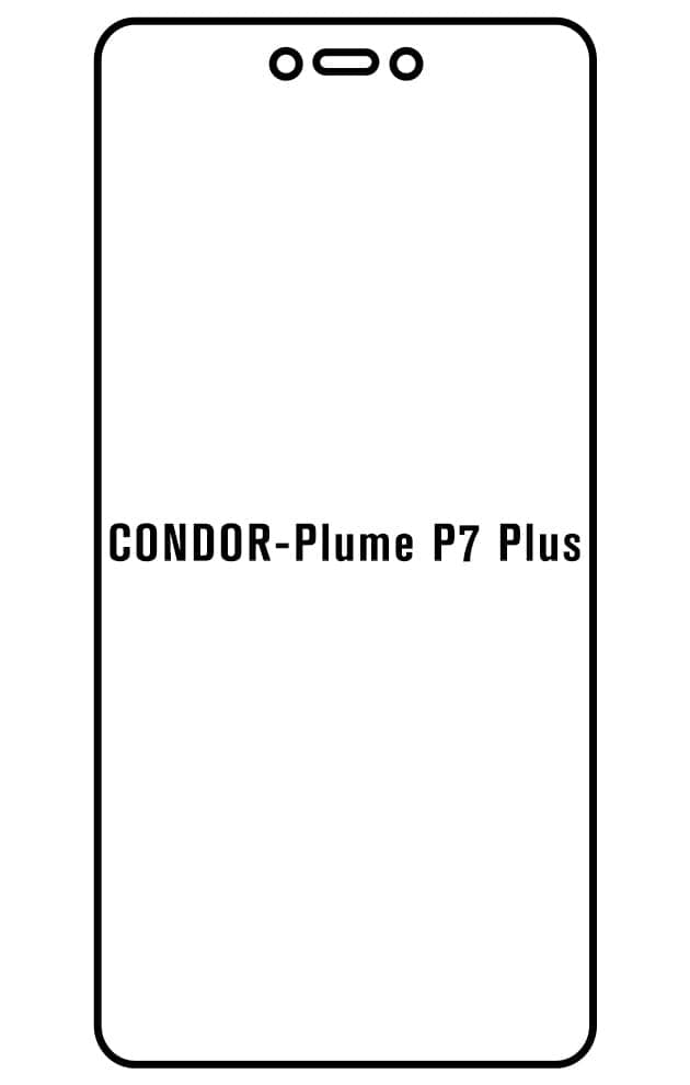 Film hydrogel Condor Plume P7 Plus