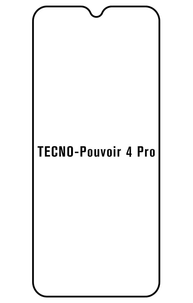Film hydrogel Tecno Pouvoir 4 Pro