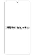 Film hydrogel Samsung Galaxy Note20 Ultra