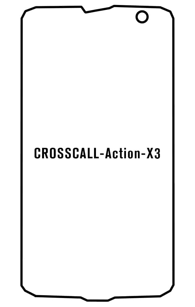 Film hydrogel CROSSCALL Action-X3