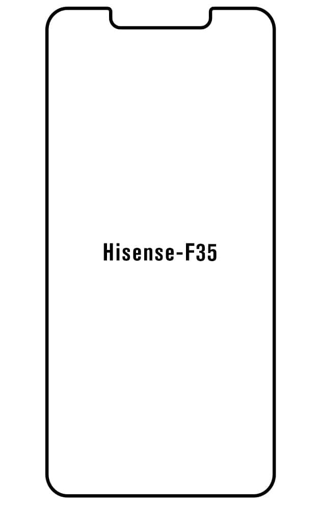 Film hydrogel Hisense F35