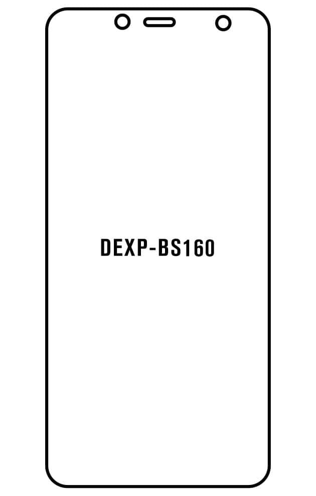Film hydrogel DEXP BS160