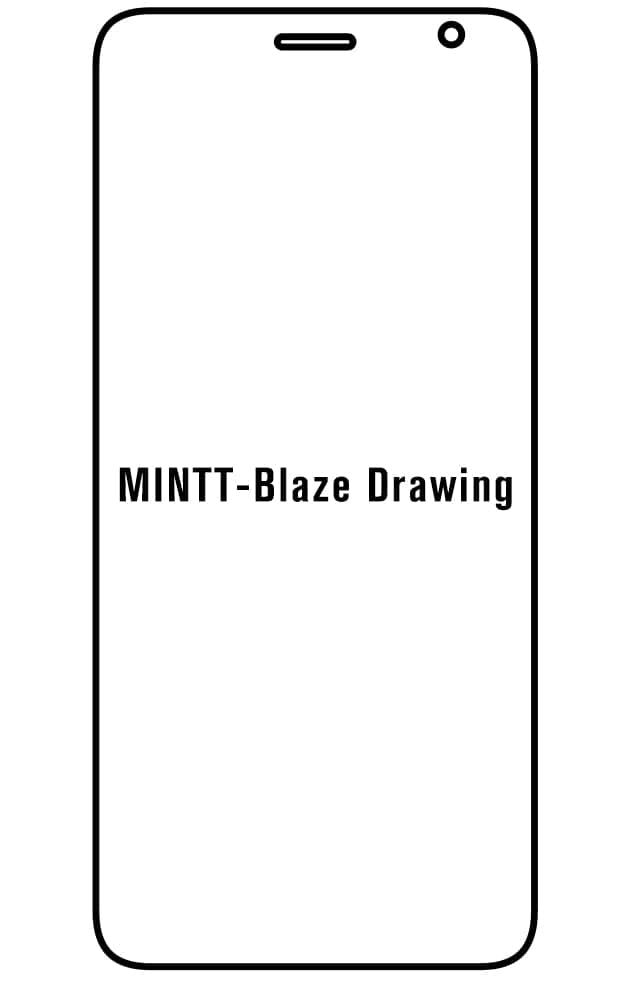 Film hydrogel Mintt Blaze Drawing