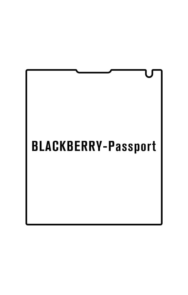 Film hydrogel BlackBerry Passpor