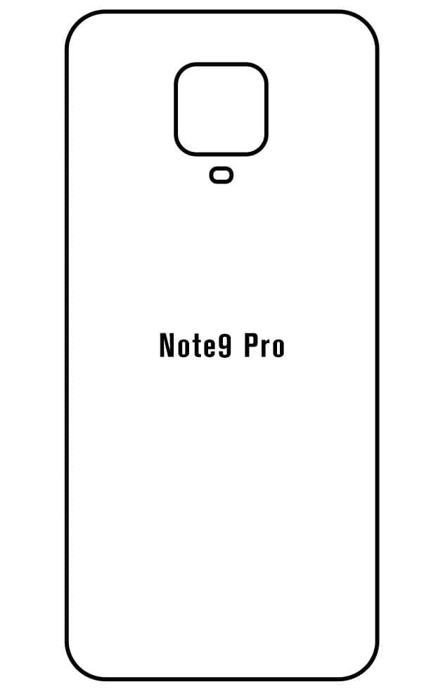 Film hydrogel Redmi Note 9 Prooverseas