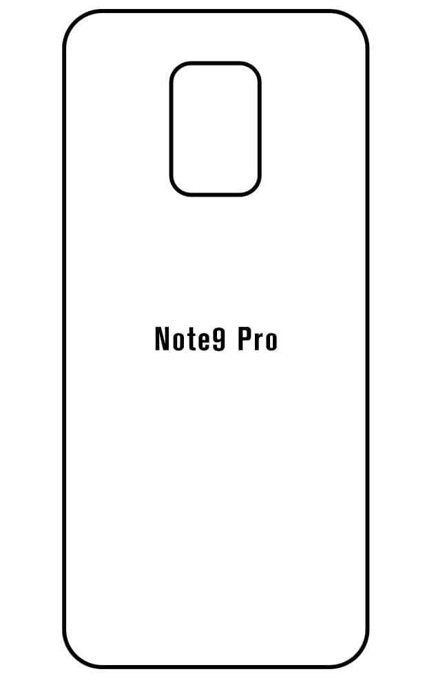 Film hydrogel Redmi Note 9 Pro(India)