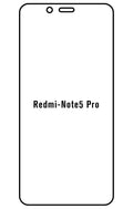 Film hydrogel Redmi Note 5 Pro