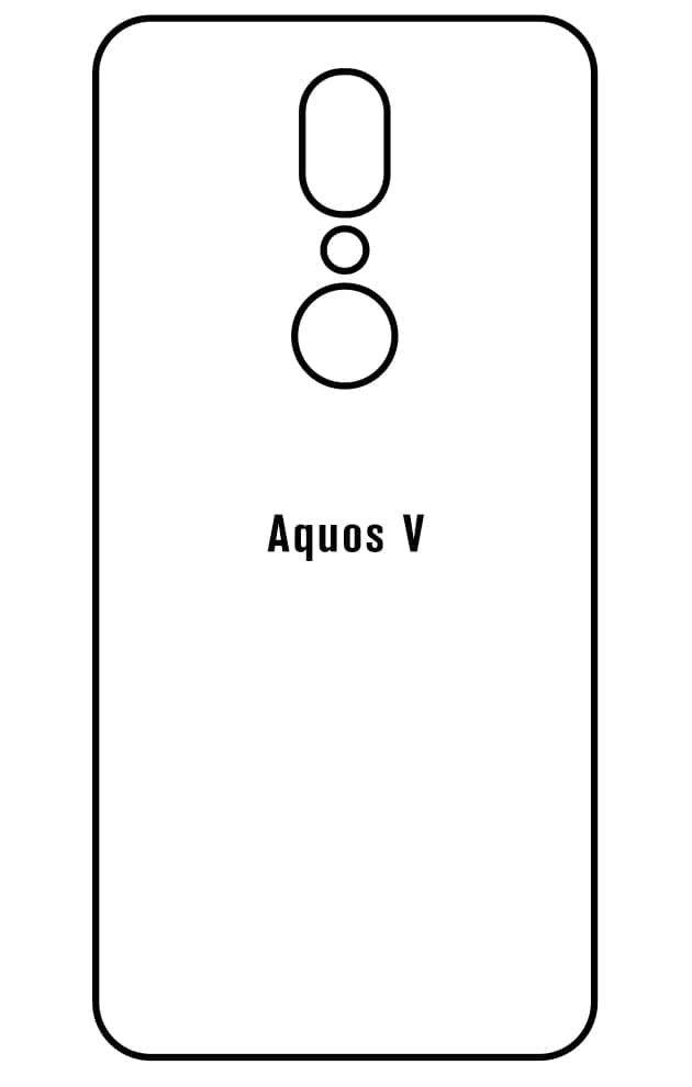Film hydrogel SHARP Aquos V