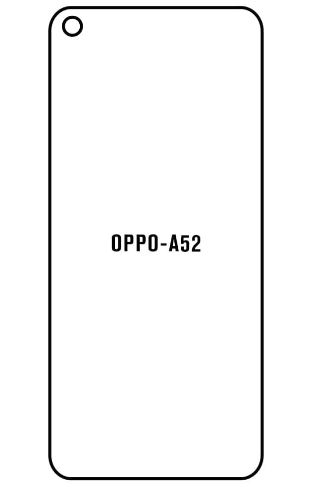 Film hydrogel Oppo A52