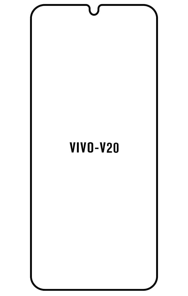Film hydrogel Vivo V20