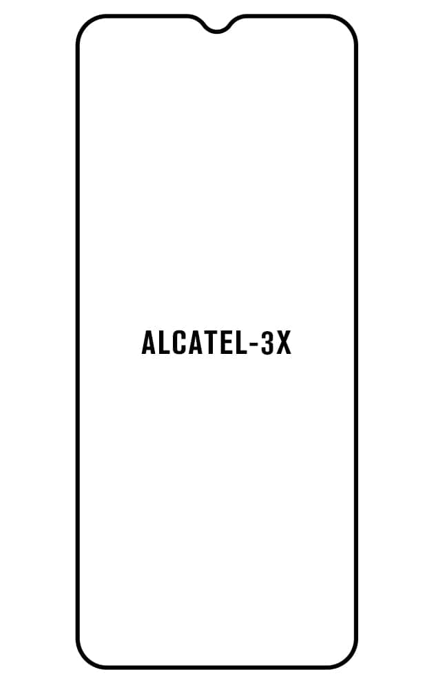 Film hydrogel Alcatel 3X 2020 MODIFICATE-Spain