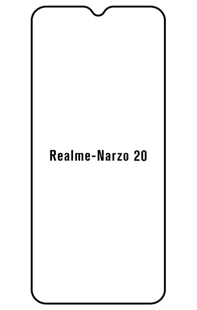Film hydrogel Realme Narzo 20