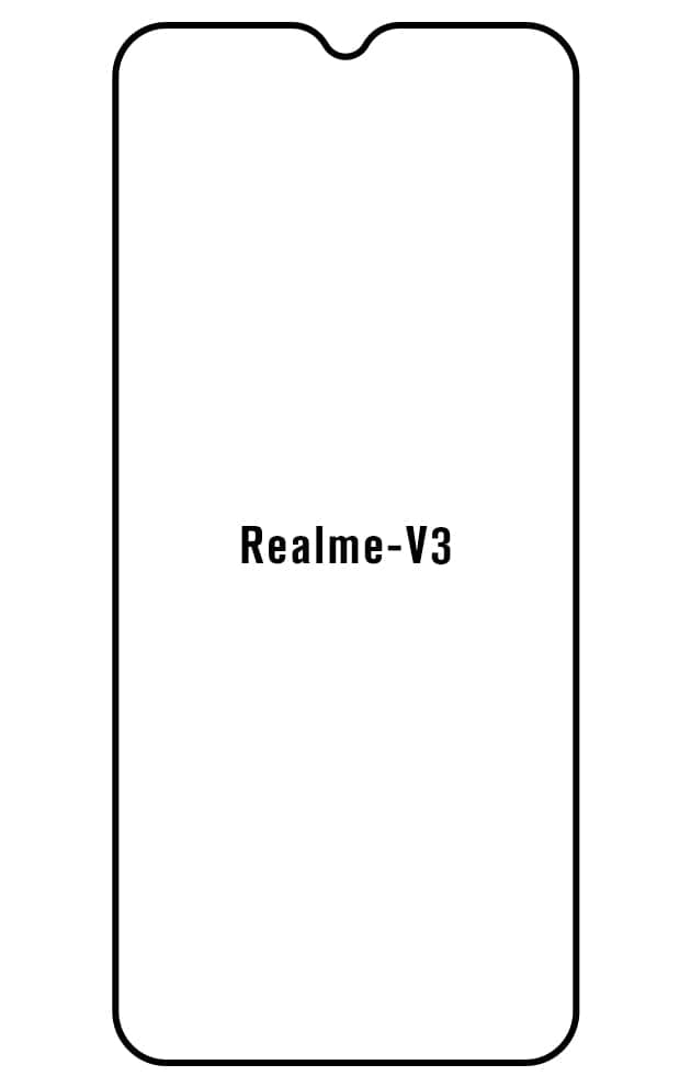 Film hydrogel Realme V3