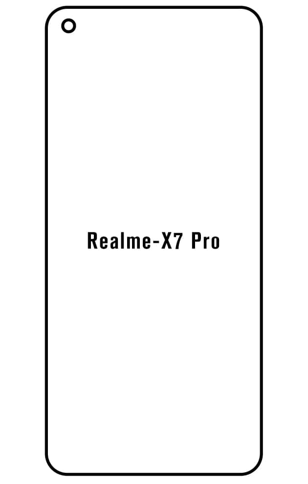 Film hydrogel Realme X7 Pro