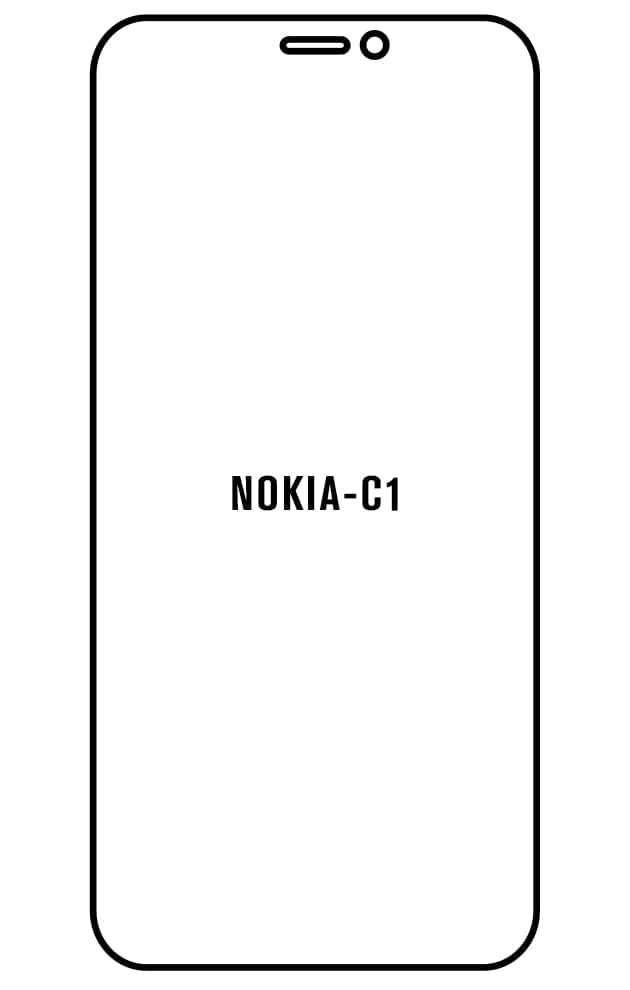 Film hydrogel Nokia C1