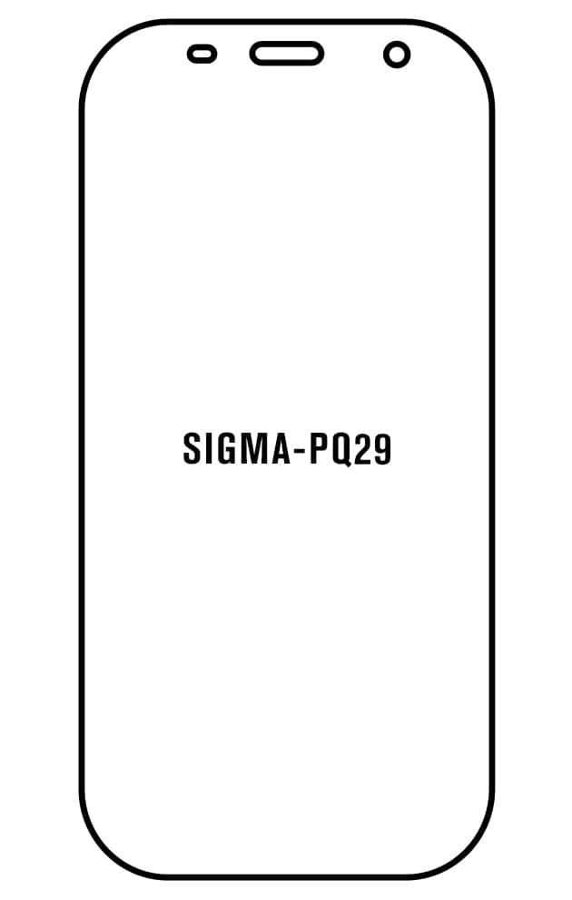 Film hydrogel Sigma mobile PQ29