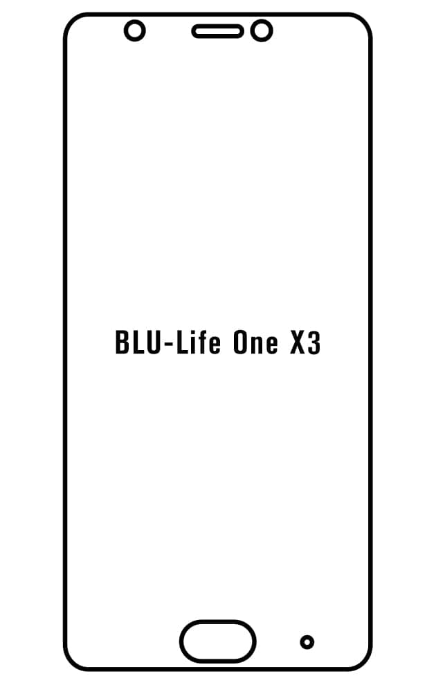 Film hydrogel BLU Life One X3