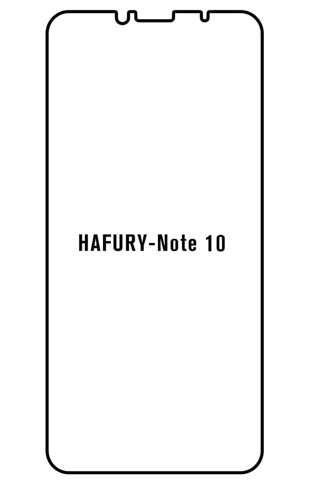 Film hydrogel HAFURY Note 10