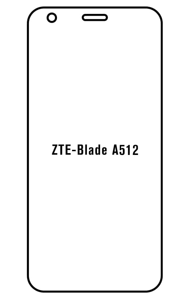 Film hydrogel ZTE A512