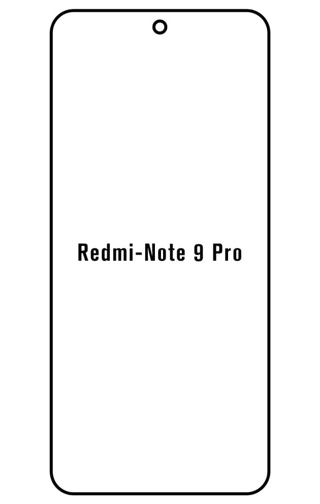 Film hydrogel Redmi Note 9 Pro 5G