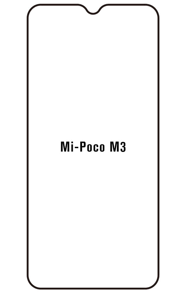 Film hydrogel Xiaomi Poco M3