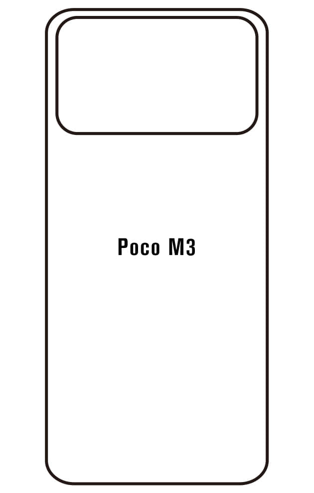 Film hydrogel Xiaomi Poco M3