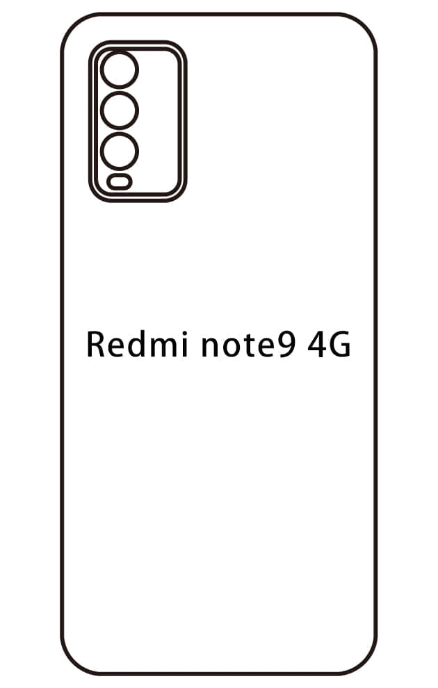Film hydrogel Redmi Note 9 4G