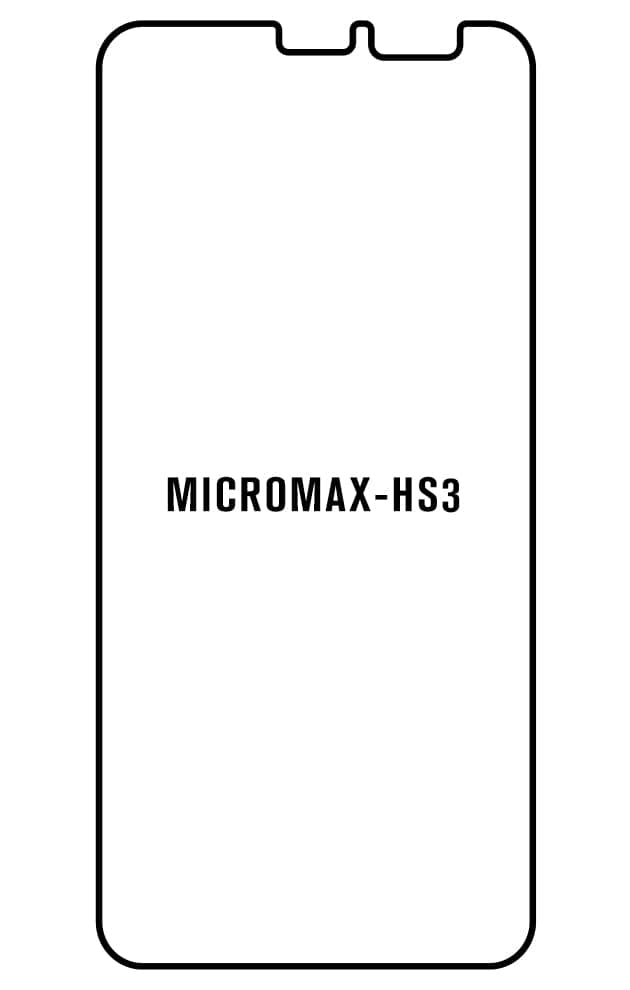 Film hydrogel Micromax HS3