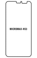 Film hydrogel Micromax HS3