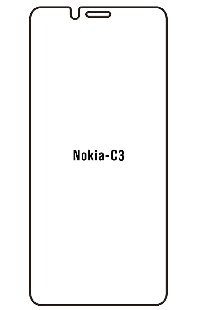 Film hydrogel Nokia C3