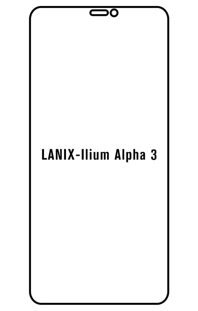 Film hydrogel Lanix Ilium Alpha 3
