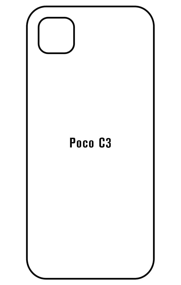 Film hydrogel Xiaomi Poco C3