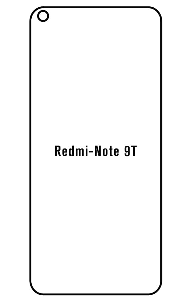 Film hydrogel Redmi Note 9T