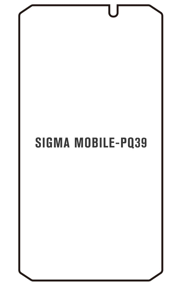 Film hydrogel Sigma mobile PQ39