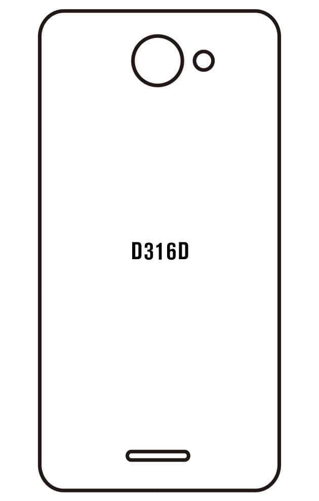 Film hydrogel HTC D316D
