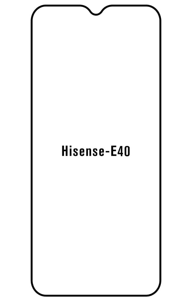 Film hydrogel Hisense E40