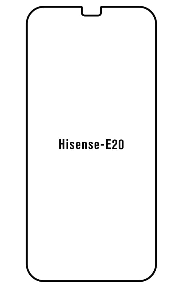 Film hydrogel Hisense E20