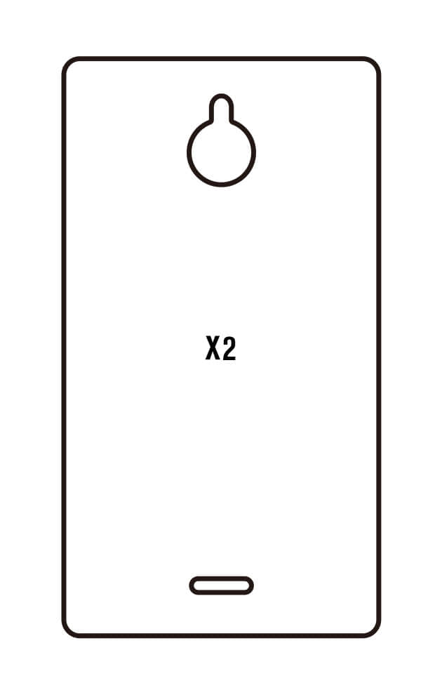 Film hydrogel Nokia X2