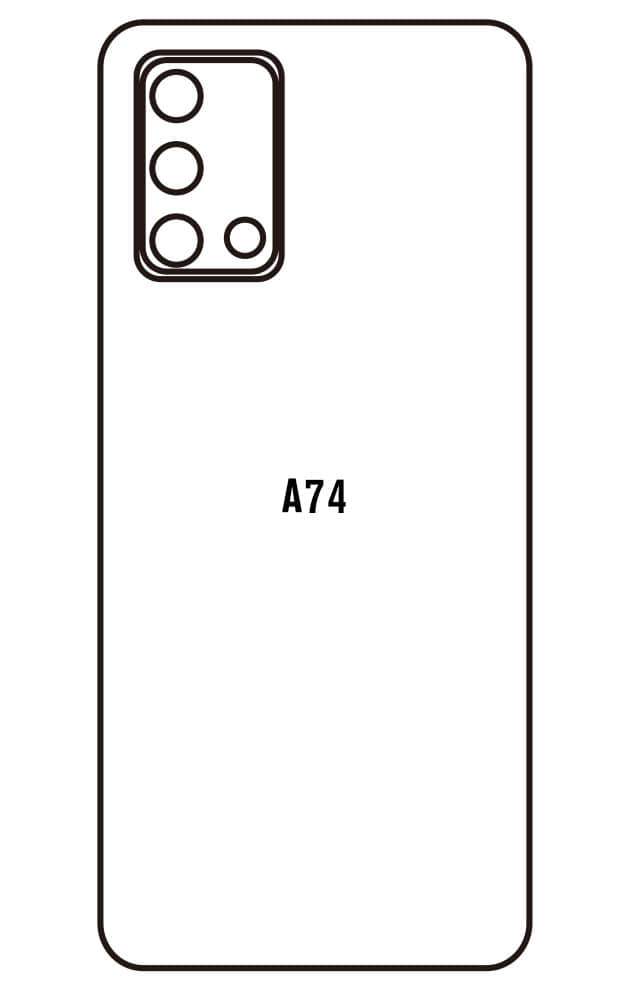 Film hydrogel Oppo A74