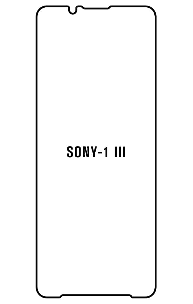 Film hydrogel Sony 1 III