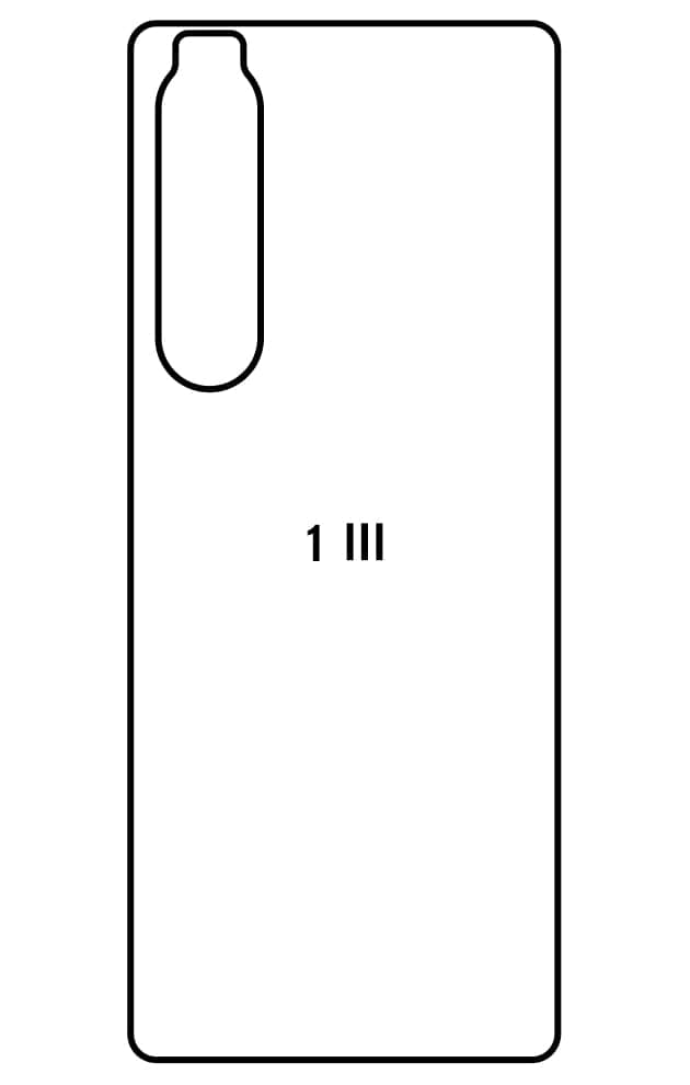 Film hydrogel Sony 1 III
