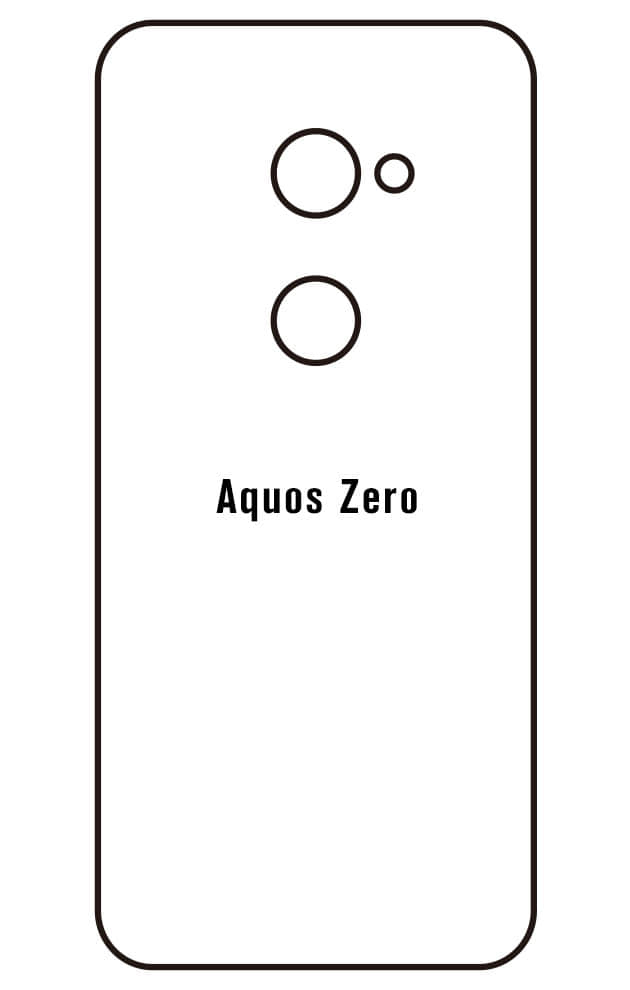 Film hydrogel SHARP Aquos Zero