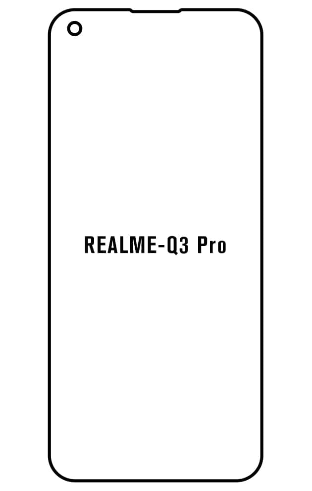 Film hydrogel Realme Q3 Pro