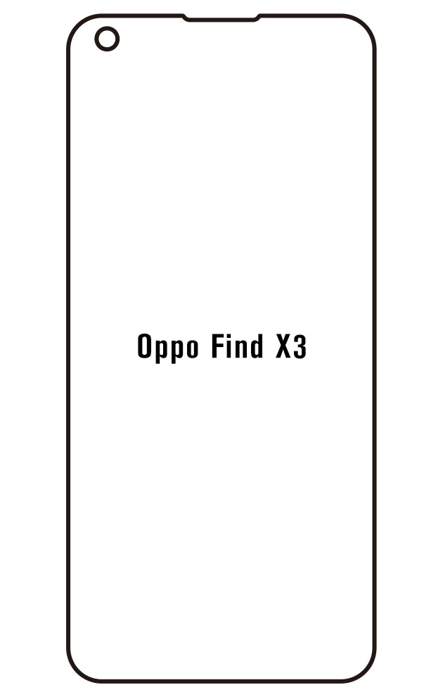 Film hydrogel Oppo Find X3 5G