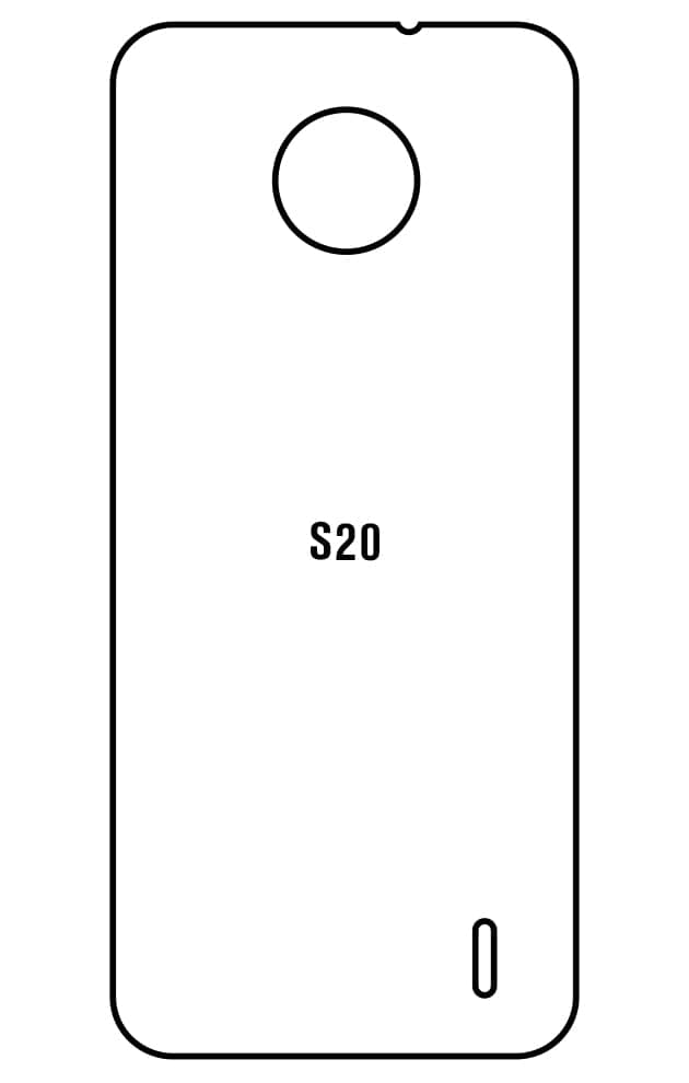 Film hydrogel Nokia C20